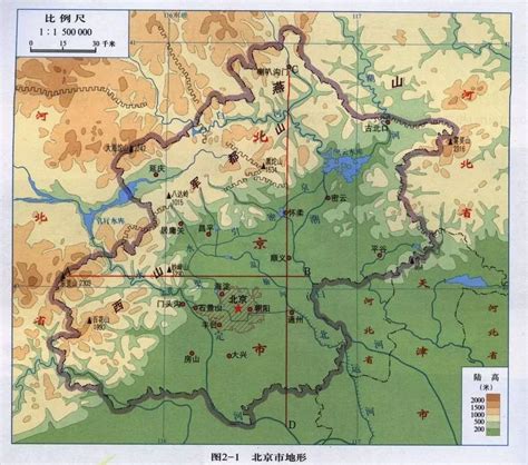 北京水系地图图片