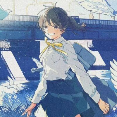 头像女生温柔单人动漫