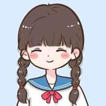 双马尾漫画甜美女生头像