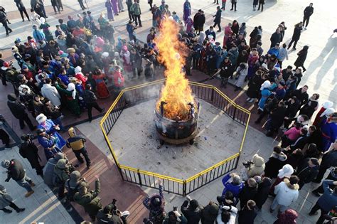 内蒙古乌兰察布祭火祈福迎新春