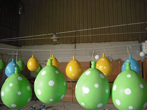 花花绿绿的仿真玻璃钢气球广场上飘动大型热气球雕塑 |手工艺|其他手工|东莞市名妍雕塑 - 原创作品 - 站酷 (ZCOOL)