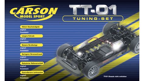 Carson Modellsport 908123 Ersatzteil TT-01(E) Tuning-Set | SMDV