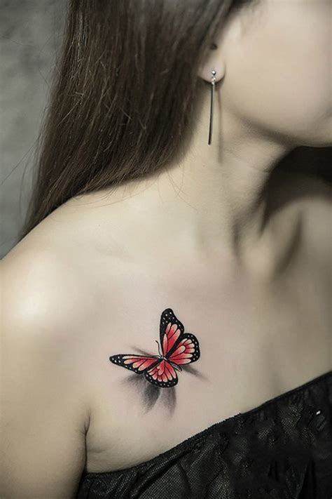 最全蝴蝶纹身含义寓意+37幅蝴蝶纹身效果图、手稿 - 广州纹彩刺青