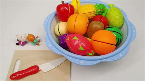 满满一盆的水果切切乐玩具来咯 快来和小羊苏西一起来切水果和蔬菜_腾讯视频
