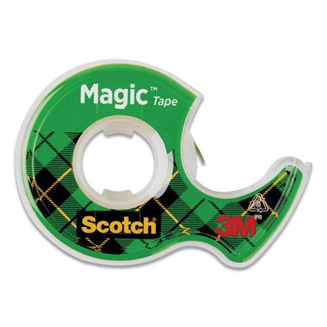 MMM119 | Scotch® 119 Magic Tape in Handheld Dispenser, 1" Core, 0.5" x ...