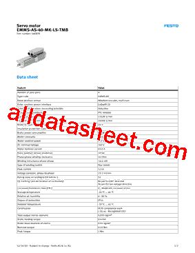 560878 Datasheet(PDF) - Festo Corporation.