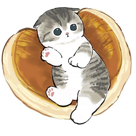 猫咪头像温柔治愈女生