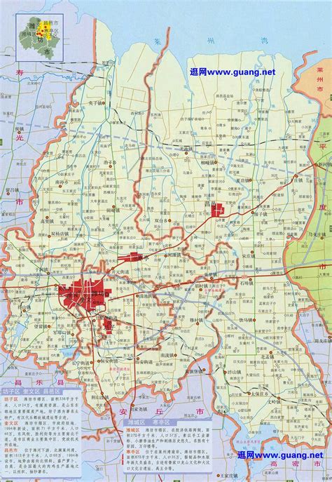 潍坊市的区划调整，山东省的第三人口大市，为何有12个区县？__财经头条