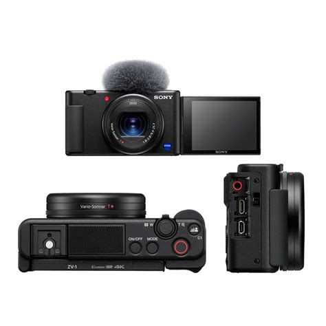 Sony ZV:1 Digital Camera with Shotgun Microphone, Gimbal Stabilizer ...