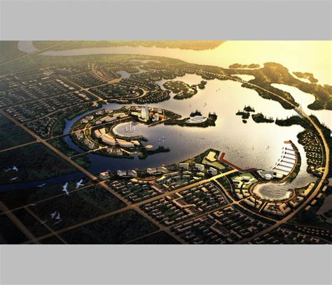 胶州规划3dmax 模型下载-光辉城市