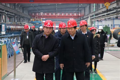 于光富董事长到各项目现场检查在工程进度 - 集团新闻 - 潍坊特钢集团有限公司