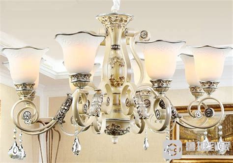 Dinah 美式简约田园风格客厅灯餐厅卧室黄古铜灯具简美全铜吊灯-美间设计
