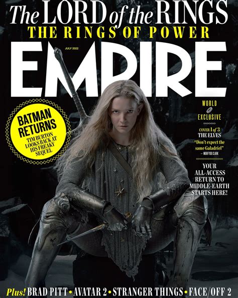 新一期《帝国》杂志封面上的《指环王：力量之戒》的新图片|帝国|指环王：力量之戒_新浪新闻