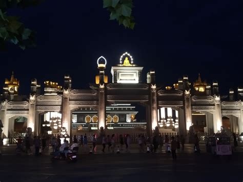 2018，“我”在兖州致敬北京，神圣一刻共同见证！_兖州兴隆文化园（大兴隆寺景区）
