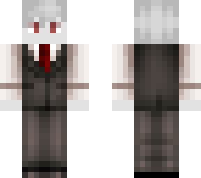 le ghost guy better updated | Minecraft Skin