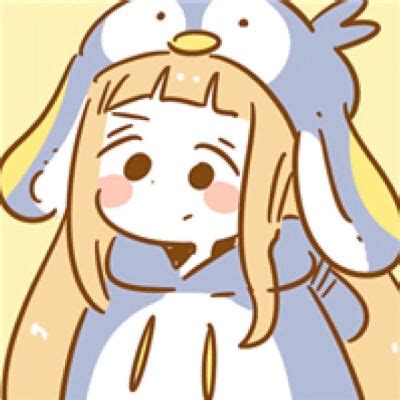 非主流头像企鹅女孩