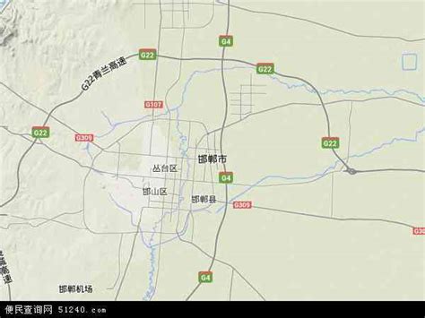 邯郸市地图 - 邯郸市卫星地图 - 邯郸市高清航拍地图