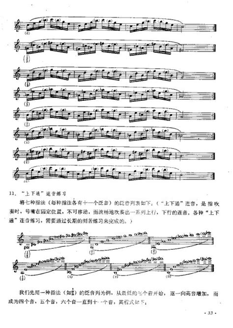 小号吹奏法 31 46页 小号谱 简谱