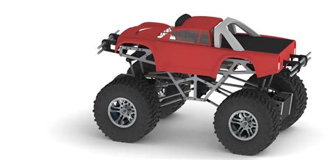 【RC遥控车】RC4WD Gelande遥控卡车结构模型3D图纸 STEP格式_SolidWorks-仿真秀干货文章