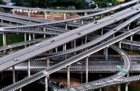 导航都看哭了！重庆最复杂立交桥完工-图闻天下-锦程物流网