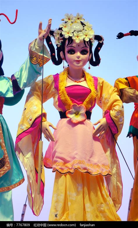 江苏扬州木偶戏《琼花仙子》之公主高清图片下载_红动中国