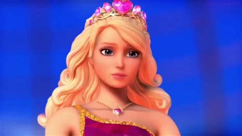 芭比之魅力公主学院：芭比戴上皇冠成为真正的公主真的太美艳了_腾讯视频
