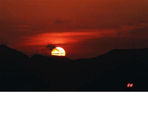 【当夕阳西沉的时候摄影图片】风光摄影_太平洋电脑网摄影部落