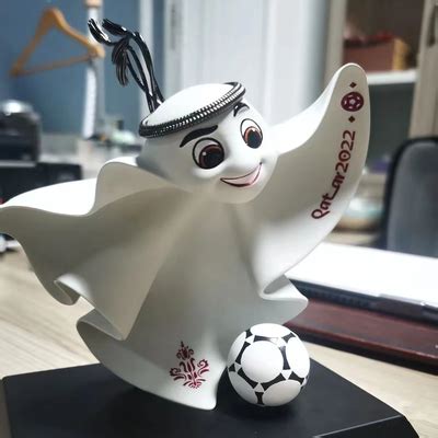 官方正品2022卡塔尔手办La eeb公仔摆件纪念品礼盒世界杯吉祥物-淘宝网