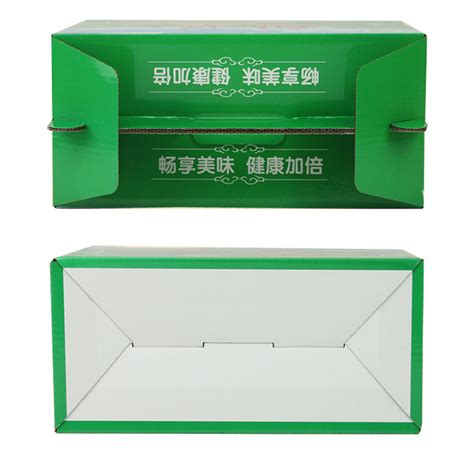 西瓜箱子覆膜包装盒三层瓦楞折叠纸印刷手提纸箱哈密瓜包装盒定制-阿里巴巴