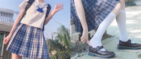 校园白丝少女JK制服装照片01 — 草莓映像