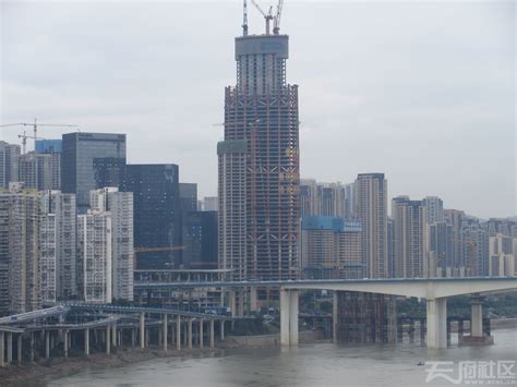 468米成都绿地中心:西南在建第一高楼主塔楼核心筒超200米-成都搜狐焦点