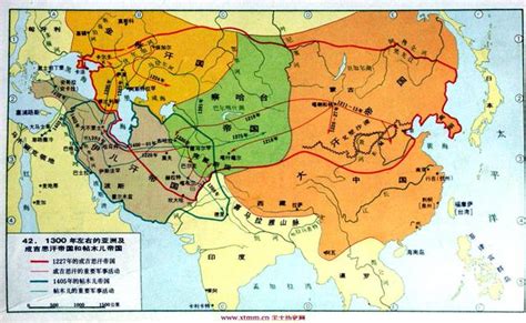 成吉思汗时期的蒙古帝国有多大 包含现在哪些国家 | 探索网