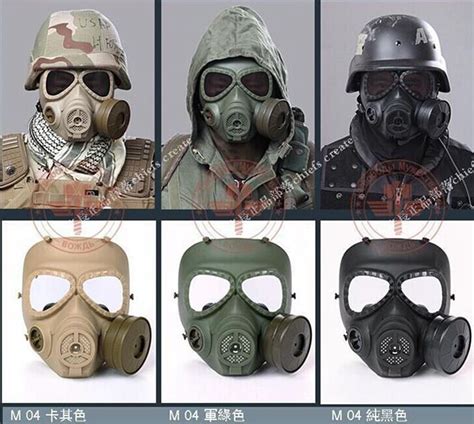 万圣节三代酋长骷髅面具CS实战装备半脸防护恐怖面具化妆舞会战士-阿里巴巴