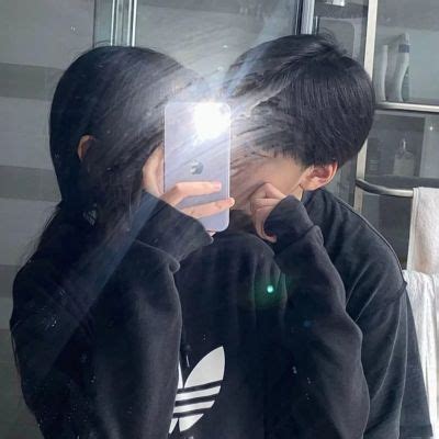甜美女生双人头像真人版