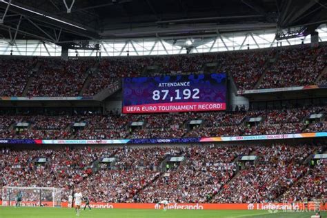87192人现场观看女足欧洲杯决赛，创赛事历史纪录_PP视频体育频道