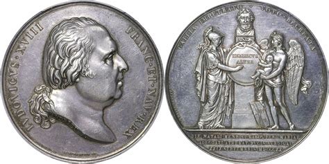 1820年法国路易十八亨利五世诞生银样章_安徽邓通艺术品拍卖有限公司