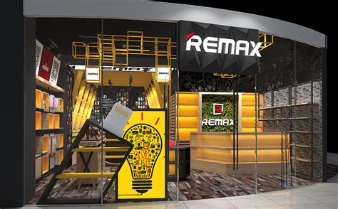 remax黑龙江商场零售店设计（更新完工实景照片）|空间|展示设计 |阿祯 - 原创作品 - 站酷 (ZCOOL)