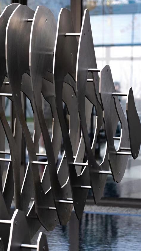 不锈钢群山雕塑 – 北京博仟雕塑公司