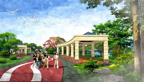 清远市南岸公园景观规划设计深化方案草案公示