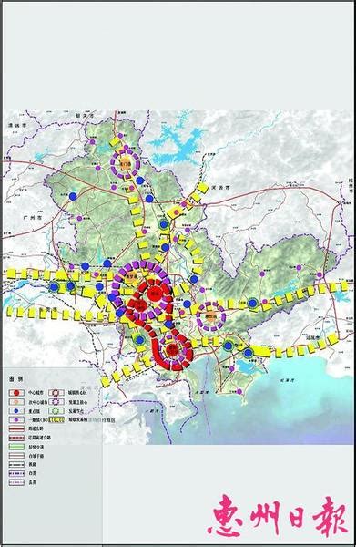 惠州市城市总体规划(2006—2020年)之市域城镇体系规划_房产资讯-惠州房天下