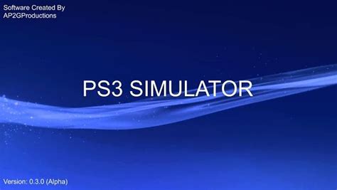 ps3模拟器下载手机版-ps3模拟器安卓v1.1 最新版-007游戏网