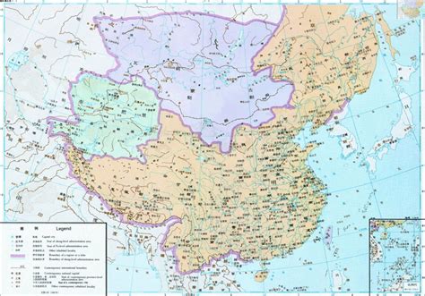 明朝世界地图图片