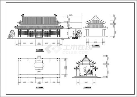 寺庙古建筑|CAD施工图施工图下载_施工图寺庙古建筑|CAD施工图下载_施工图寺庙古建筑|CAD施工图免费下载_建E室内设计网