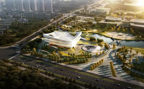 建发公司承建的荆州市城市文化中心建设项目开工_中国一冶集团