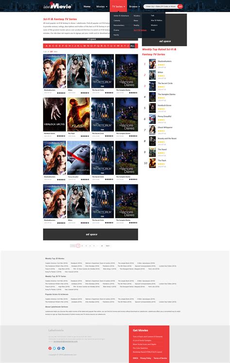 电影院网页设计模板源码素材免费下载_红动中国