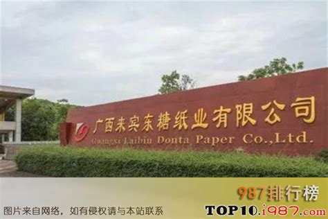 广西十大纸业排行榜|广西纸业排名 - 987排行榜