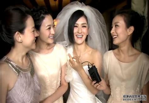 谢娜婚礼伴娘 友谊的美好力量_上海婚礼策划