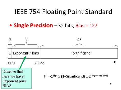 IEEE Standard 754 Floating Point Numbers - TAE