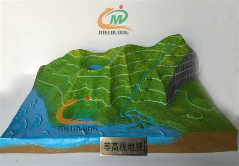 地形模型制作,地形模型示意图,等高线地形模型_大山谷图库