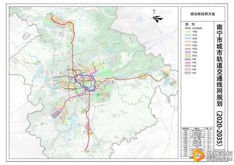 南宁城市规划图2030年,南宁未来五年城市规划,南宁9条快速路规划图(第2页)_大山谷图库
